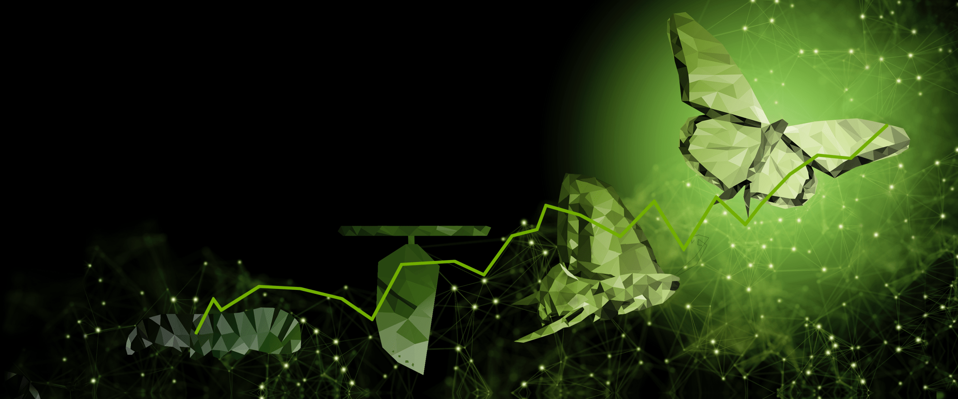 Digital Finance, symbolisiert als Entwicklung von Daten, mit Graph von SYNAXUS 2 Digital Finance, symbolisiert als Entwicklung von Daten, mit Graph von SYNAXUS 2