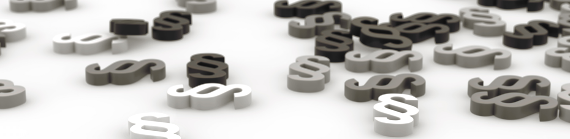 Paragraphen in grau tönen die auf weißen Grund liegen von SYNAXUS Paragraphen in grau tönen die auf weißen Grund liegen von SYNAXUS