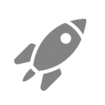 nedyx ICON Rakete in grau von SYNAXUS