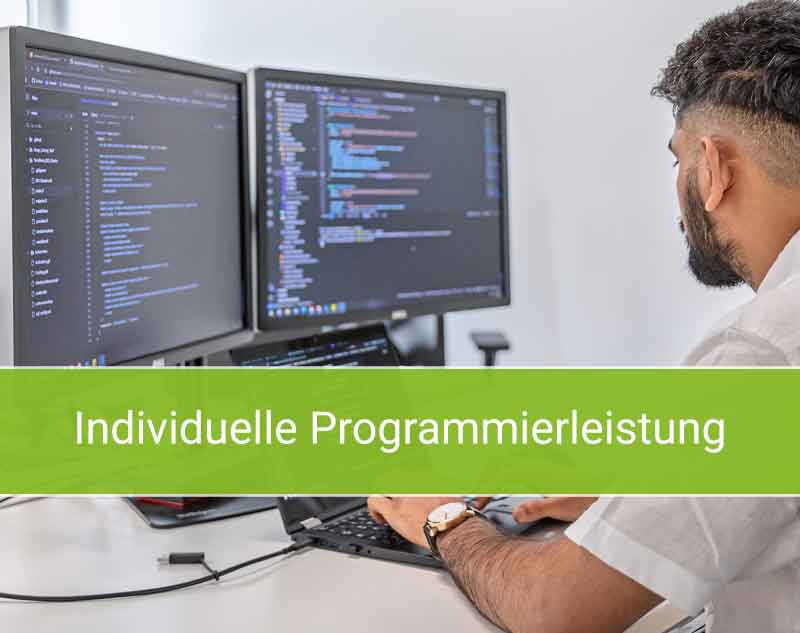 Individuelle Programmierleistung als Teil unserer Services bei SYNAXUS